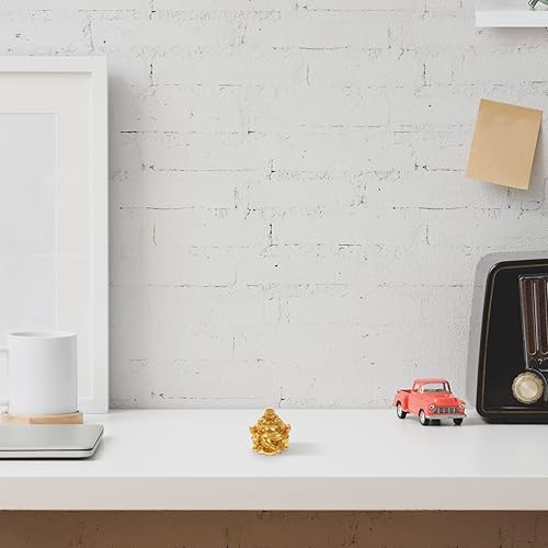 Miniatura 6 de BESPORTBLE Maitreya Buda Decoración Estatua de Buda Gordo Sonriente Feng Shui Estatua de Buda Estatua de Fengshui Estatua de Buda riendo Estatua