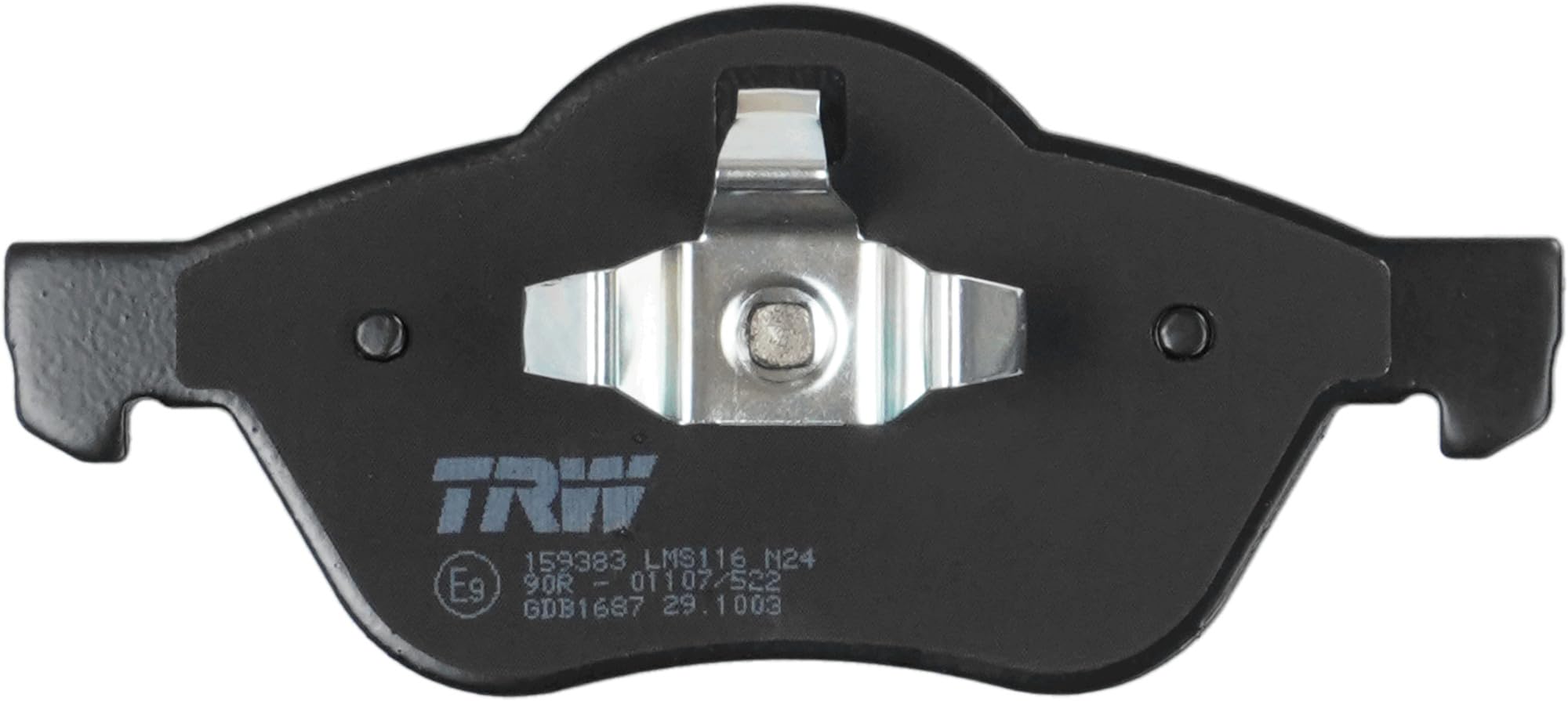 TRW Fren Balatası Ön Renault Megane II 1.4-1.6-2.0 16V 02-08,1.5-1.9 DCI 02-09, Scenic II 1.4 03-08, 1.6 03-06, 1.5 DCI 03-08, 1.9 DCI 05-08, Clio III 2.0 16V 06 GDB1687