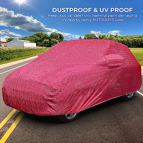 Image of Car Cover Waterproof RT-I for Maruti Ignis [Year 2019 Onwards] - Ignis Car Cover Dust & UV Protection Ignis Car Body Cover with Mirror Pocket Soft Cotton Lining