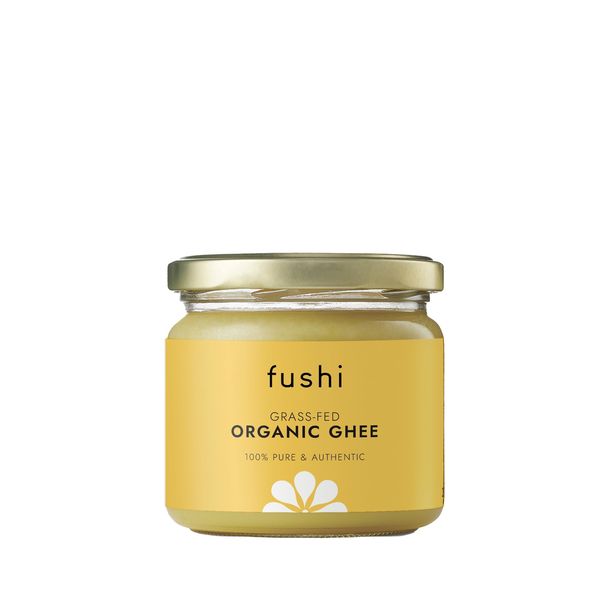 Organic Ghee 230g – Organic Certified | English Ghee | Vegetarian, Clarified Pure Ayurveda Grass Fed Butter | Ghee Butter from Free Range Grass Fed Cows | Healthy Cooking, Nutrition