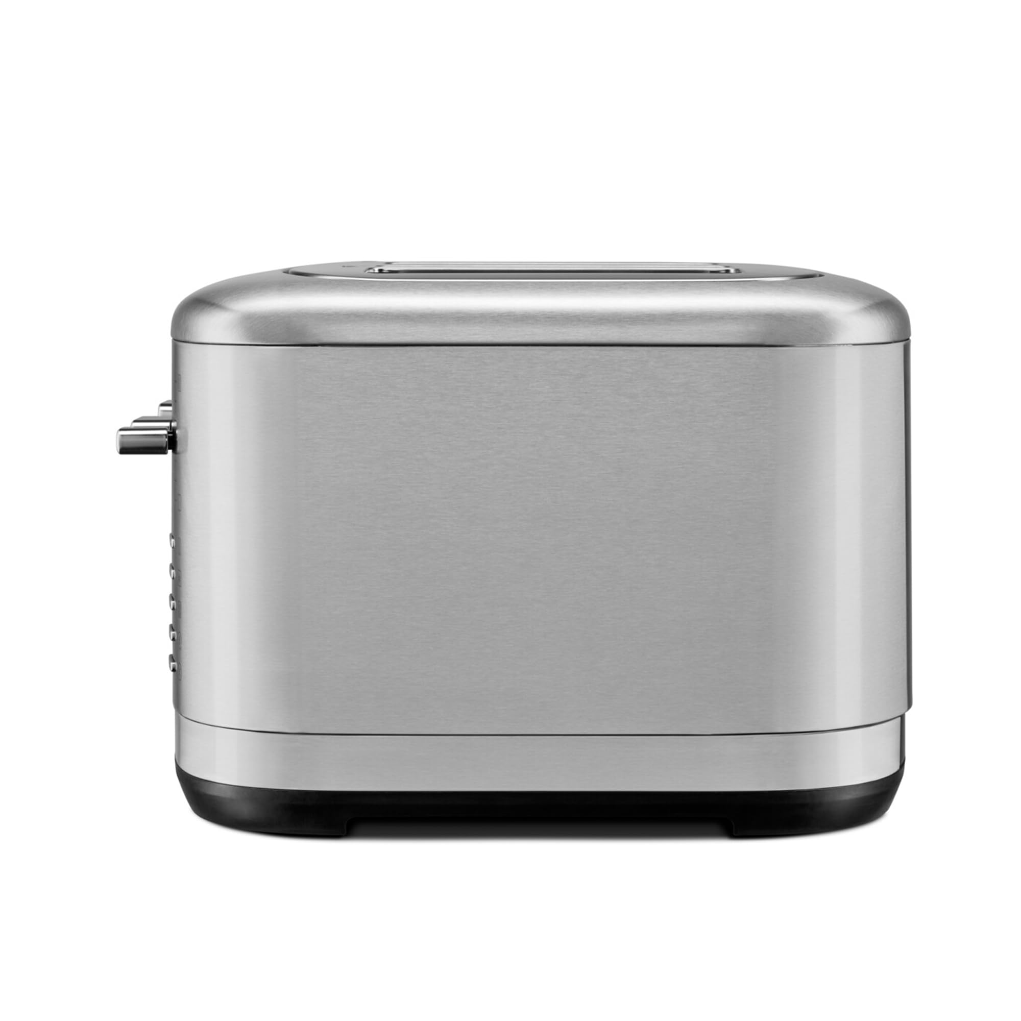 KitchenAid 5KMT4109ESX toster na 4 kromki, obsługa ręczna, 7 poziomów opiekania, bardzo szerokie szczeliny (3,2 cm), w całości metalowa obudowa, funkcja rozmrażania, bajgla i podgrzewania, 1960 W