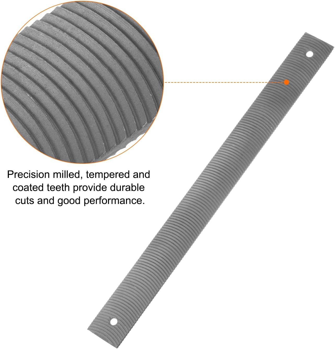 HARFINGTON Flexible Body File 14 Inch High Carbon Steel Medium Teeth Cut Flat Metal Files Polisher Tool for Car Grinding - Image 4
