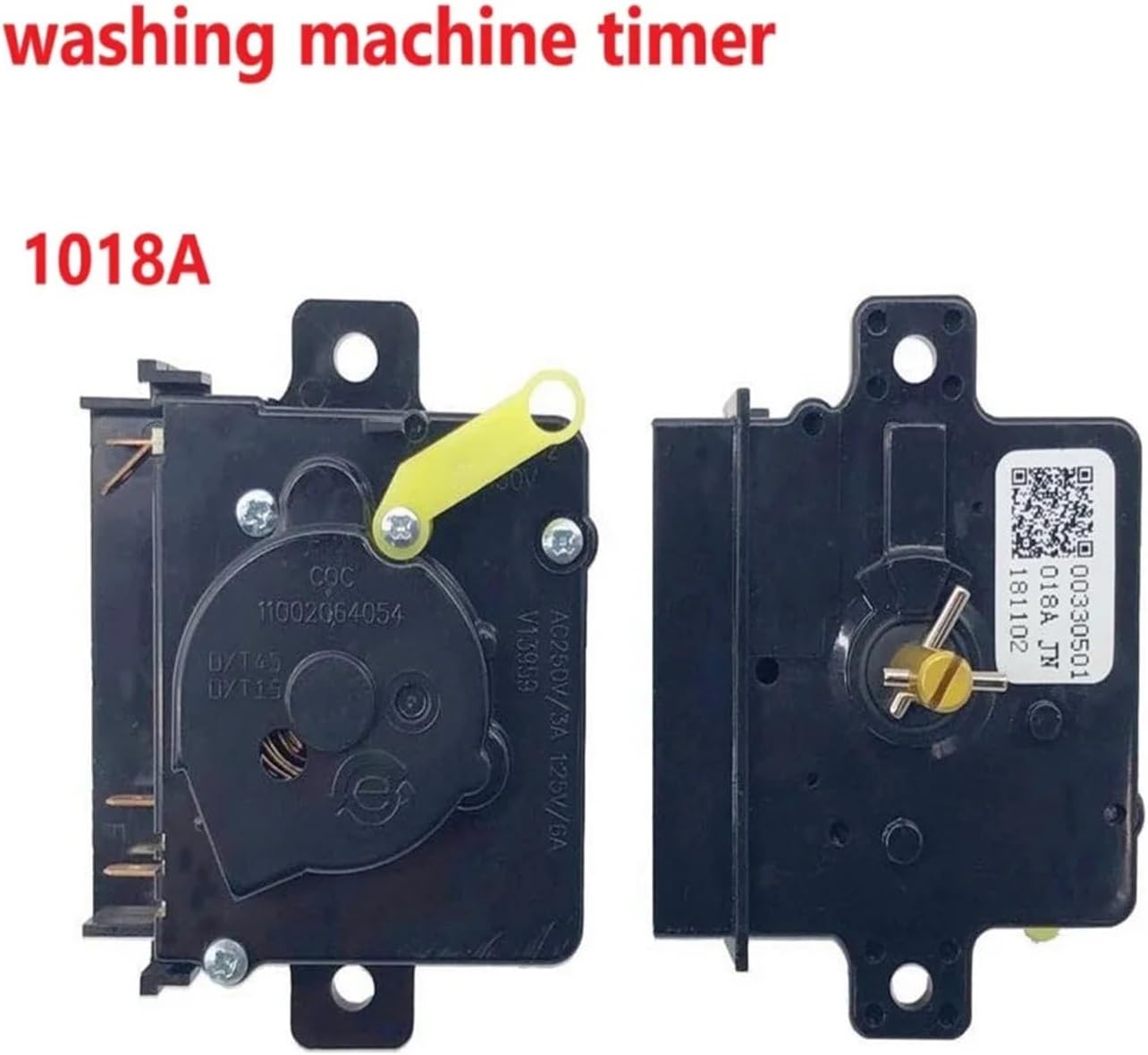 1pcs 4insert 45 Minutes, Compatible for Haier, Washing Machine Timer Switch Wash Timer 00330501018A SGWA15DZ1 1018A Parts