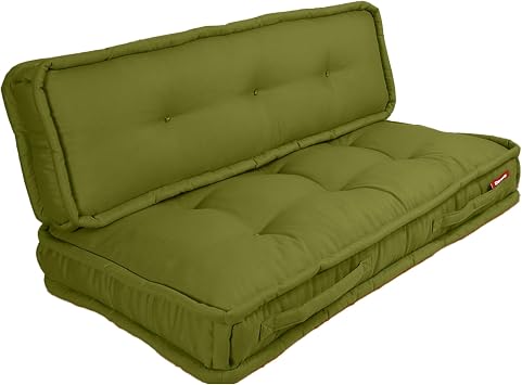 XPERMATE 2 li Yer Minderi 60x120x14 cm Palet Minderi, Bah e Minderi, Oturma Minderi, Balkon Tak m  Minderi YE L