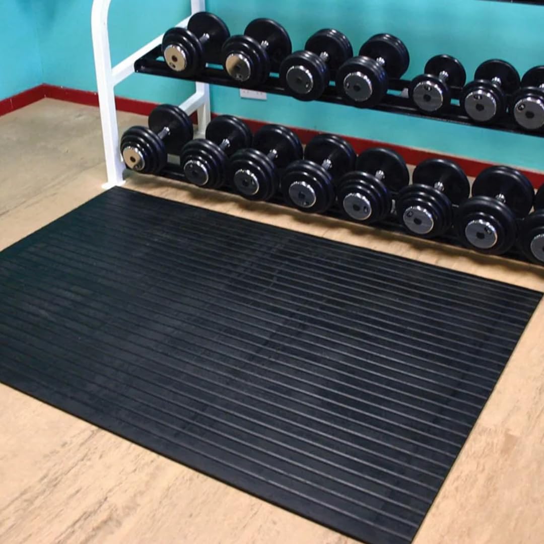 Fitness First Gym Mat With 30 mm Thickness Black Color Large Size For Floor Eva Rubber Mat, Big 8 By 5 Foot Waterproof, Bpa Free For Commercial Gym, Fitness Studios, ChildrenS Play Areas., Black (B0DBHD25CY) Amazon Price History, Amazon Price Tracker