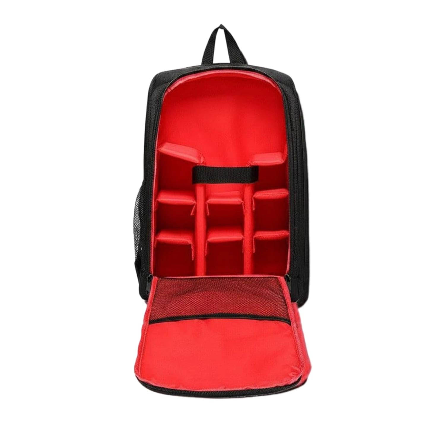 Waterproof DSLR Camera Backpack Tripod Holder Photography Backpack Large Capacity Equipment Bag Adjustable Dividers for Photographers, Outdoor, Travel, Red, L|Cases Bags & Covers|Cameras &-image-25
