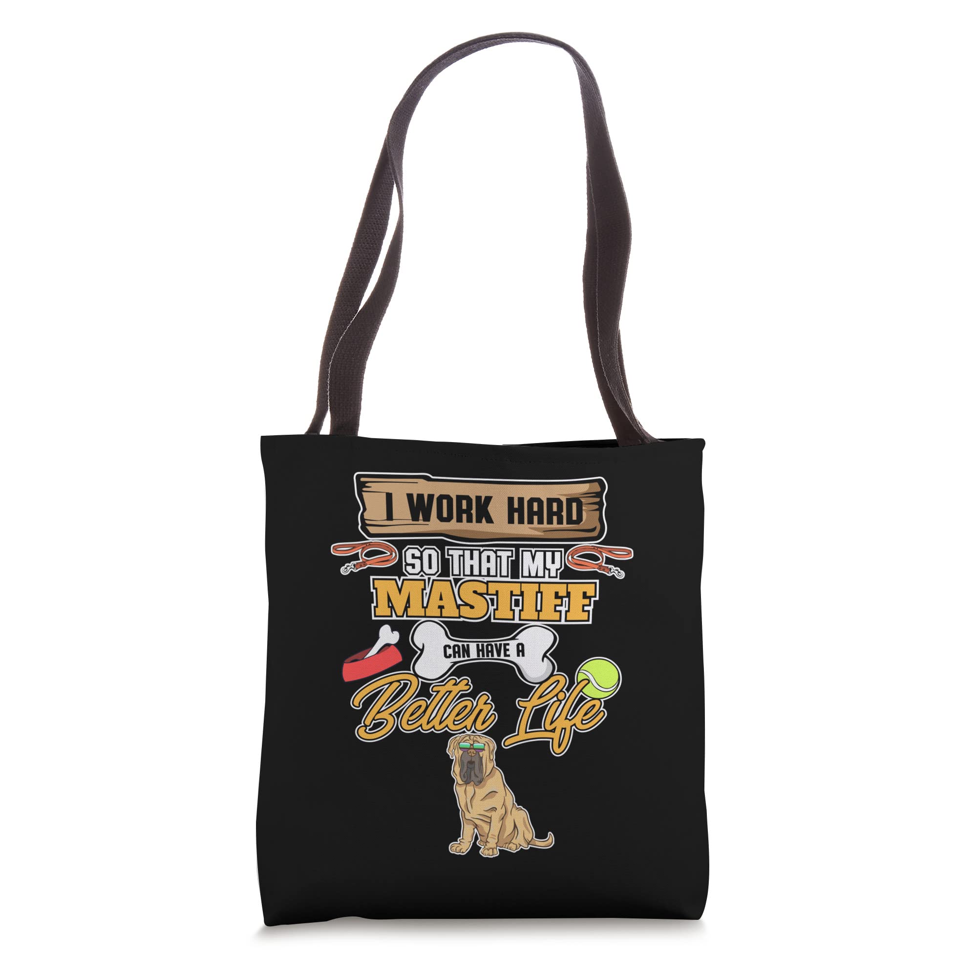 Funny Mastiff Lover I Dog Lover I Mastiff Tote Bag