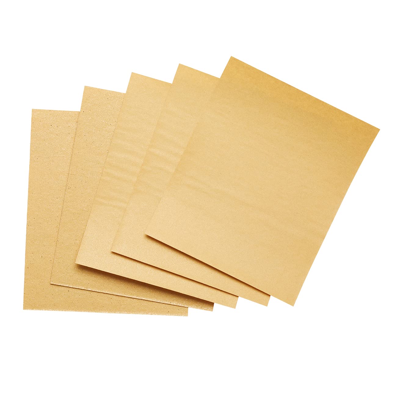 Fit For The Job 5 Large A4 Size Sheets Sandpaper Assorted Grades for Sanding Wood,Furniture,Metal,Plaster For Home Improvement, Decorating & More - 1x Fine, 2x Medium, 2x Coarse 11x9 inch (230x280mm)
