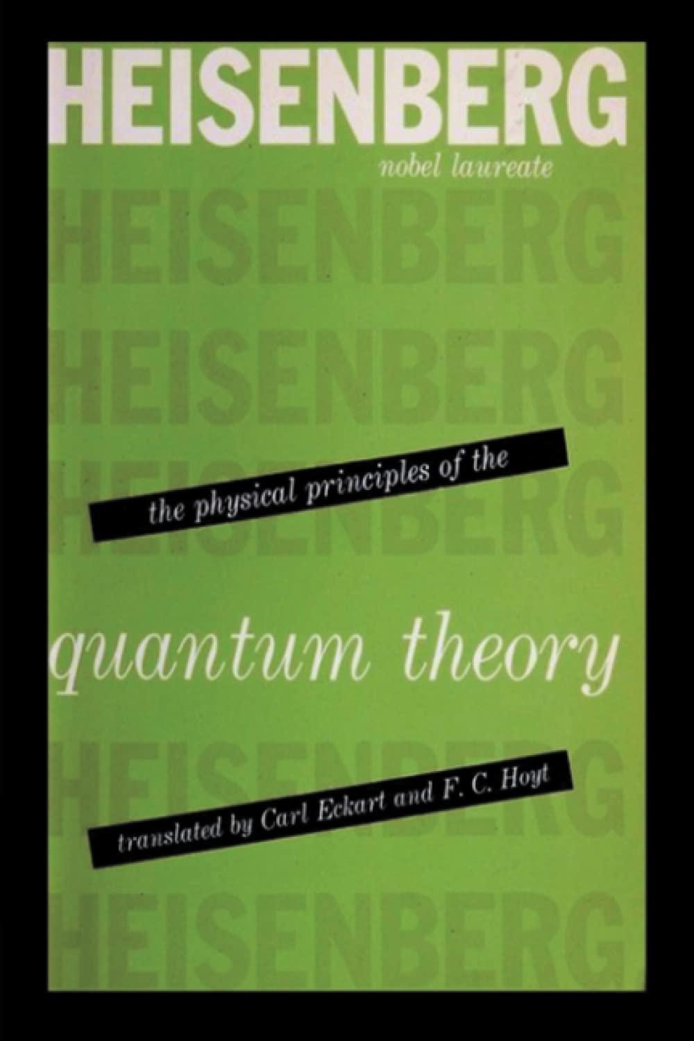 The Physical Principles of the Quantum Theory