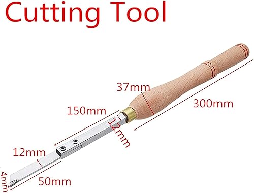 Miniatura 2 de MALAXA LIANXIAO - Juego de herramientas de torneado de madera de 4 piezas, herramientas de torno de carburo, herramientas de torno de madera,