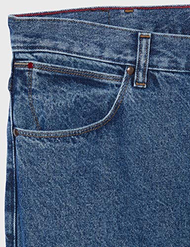 Wrangler Authentic Straight Jeans, Medium STW, 30W x 32L Homme - Image 3