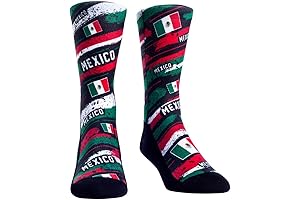 Discover Authentic Culture with Our Vibrant & Colorful Mexico Socks