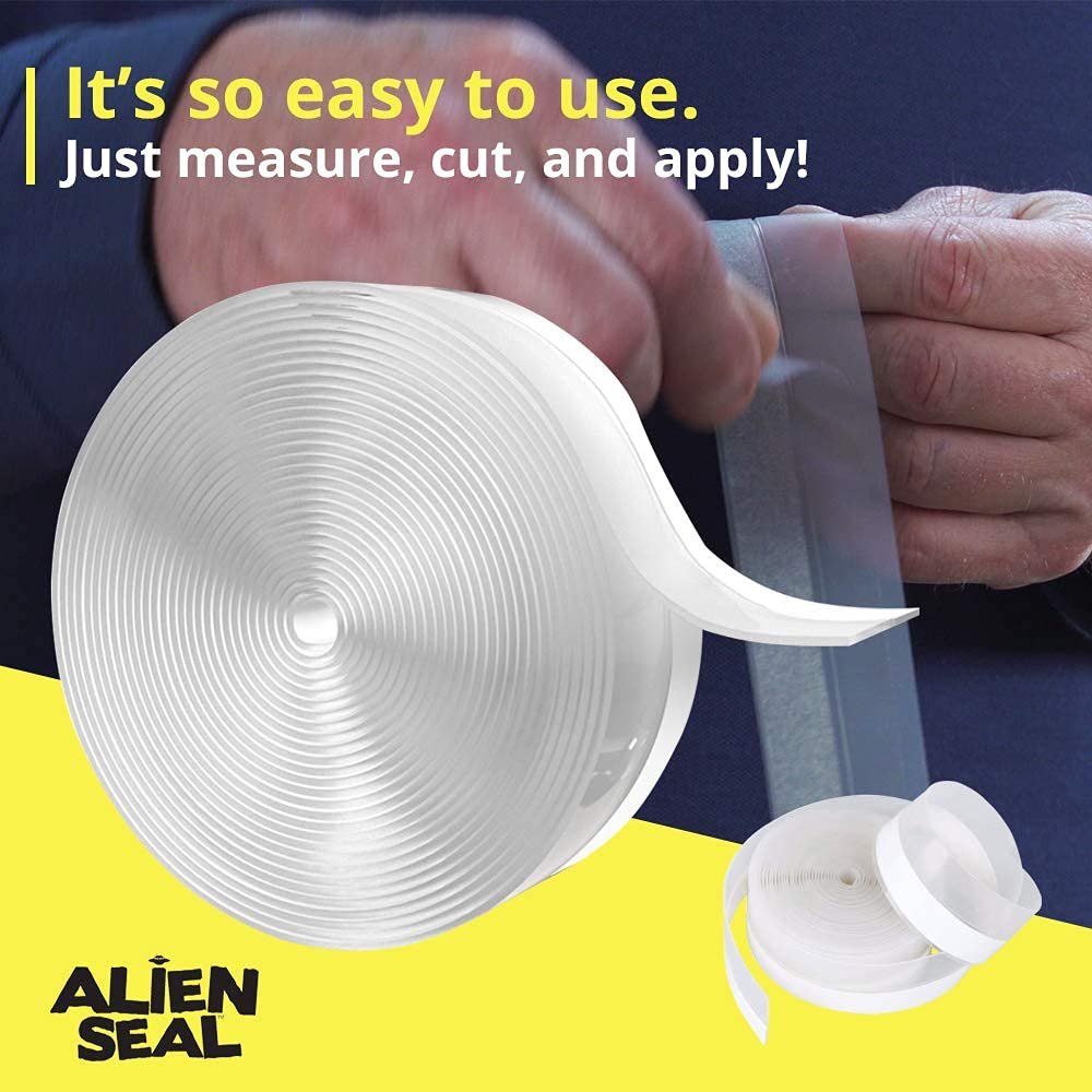 Buy Alien Draft Seal Transparent Silicone Seal Strip Set of 49 Inches