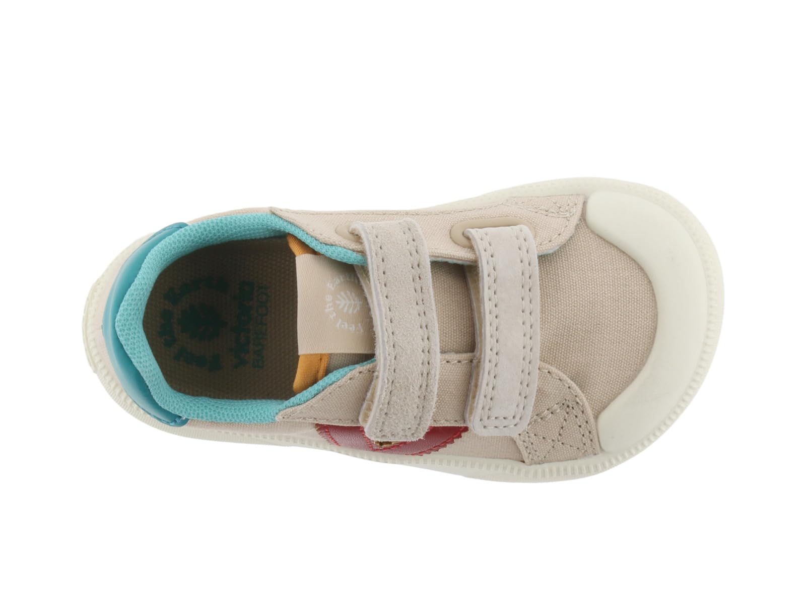 victoria Zapatillas Oliver Barefoot 1356104 | Multicolor Lona & Tiras Adherentes para Niños Unisex