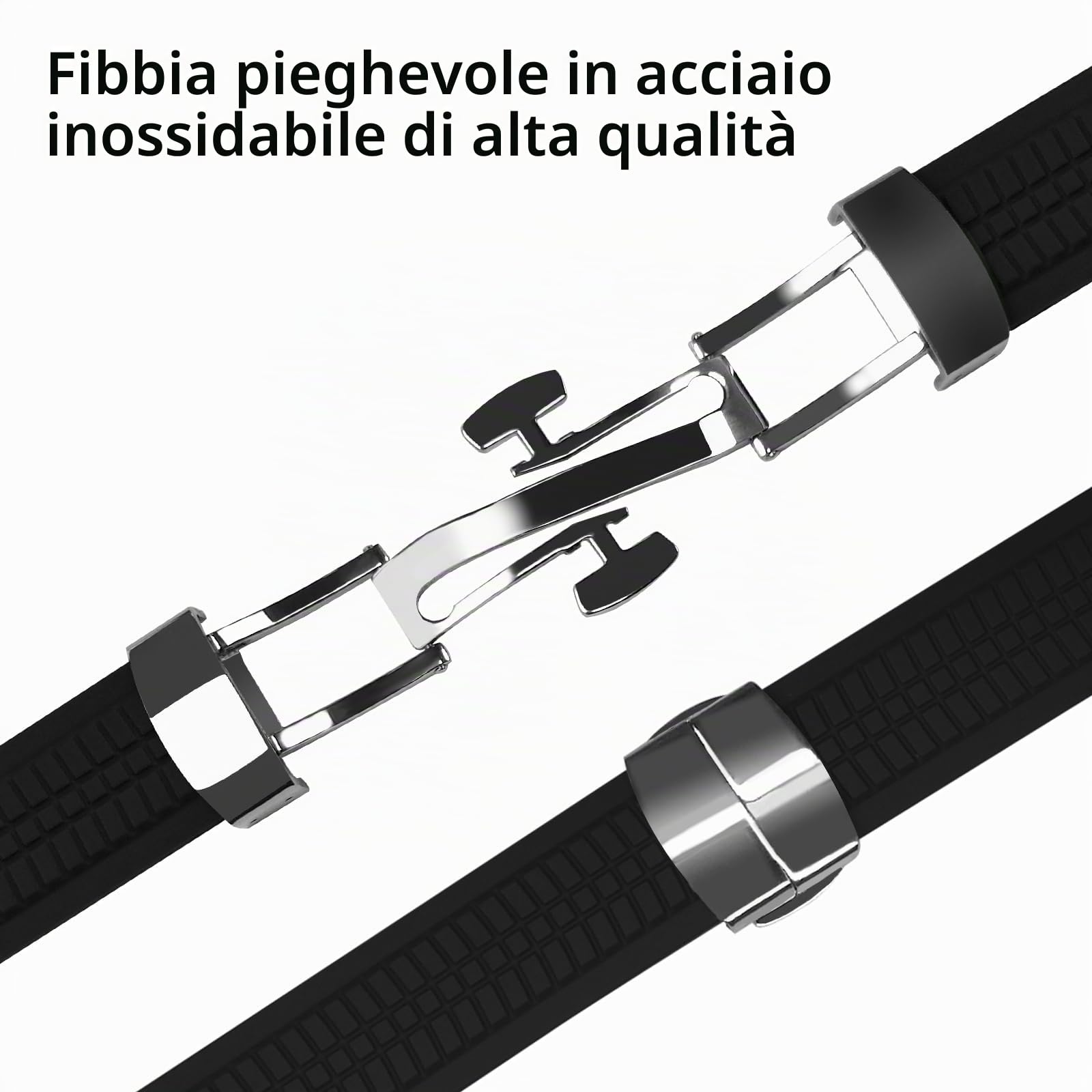 21mm Cinturino in Gomma per Orologi per Patek Philippe Aquanaut 5167A 5164A Cinturini per Orologio in Silicone Ricambio Accessori