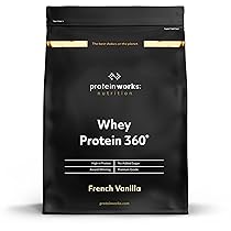 THE PROTEIN WORKS Proteine Whey 360 In Polvere, Vaniglia Morbida, Frullato Ad Alto Contenuto Proteico, Senza Zuccheri Aggiunti e Basso Contenuto Di Grassi, Miscela Di Proteine 600 g