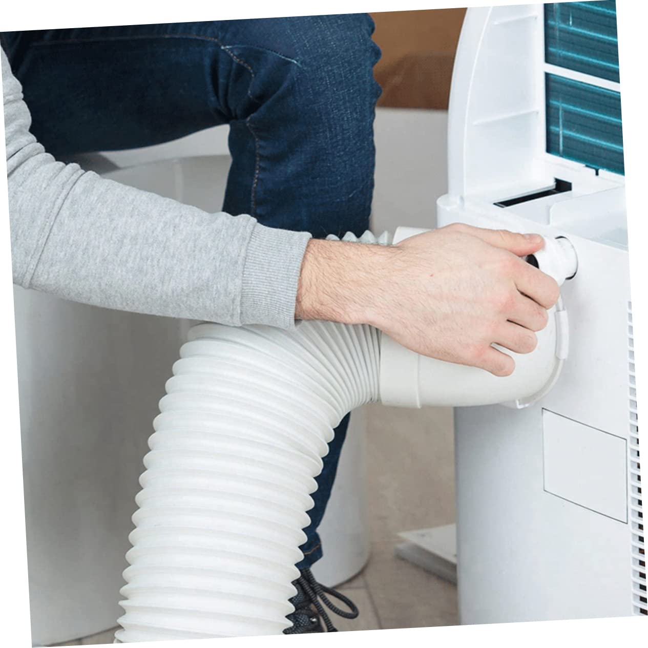 Tubo Scarico Condizionatore Portatile, Flessibile 15cm