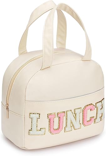 Bolsa de almuerzo aislada para mujer, bolsa de almuerzo impermeable para hombres, lonchera aislada para mujeres, bolsa de almuerzo portátil
