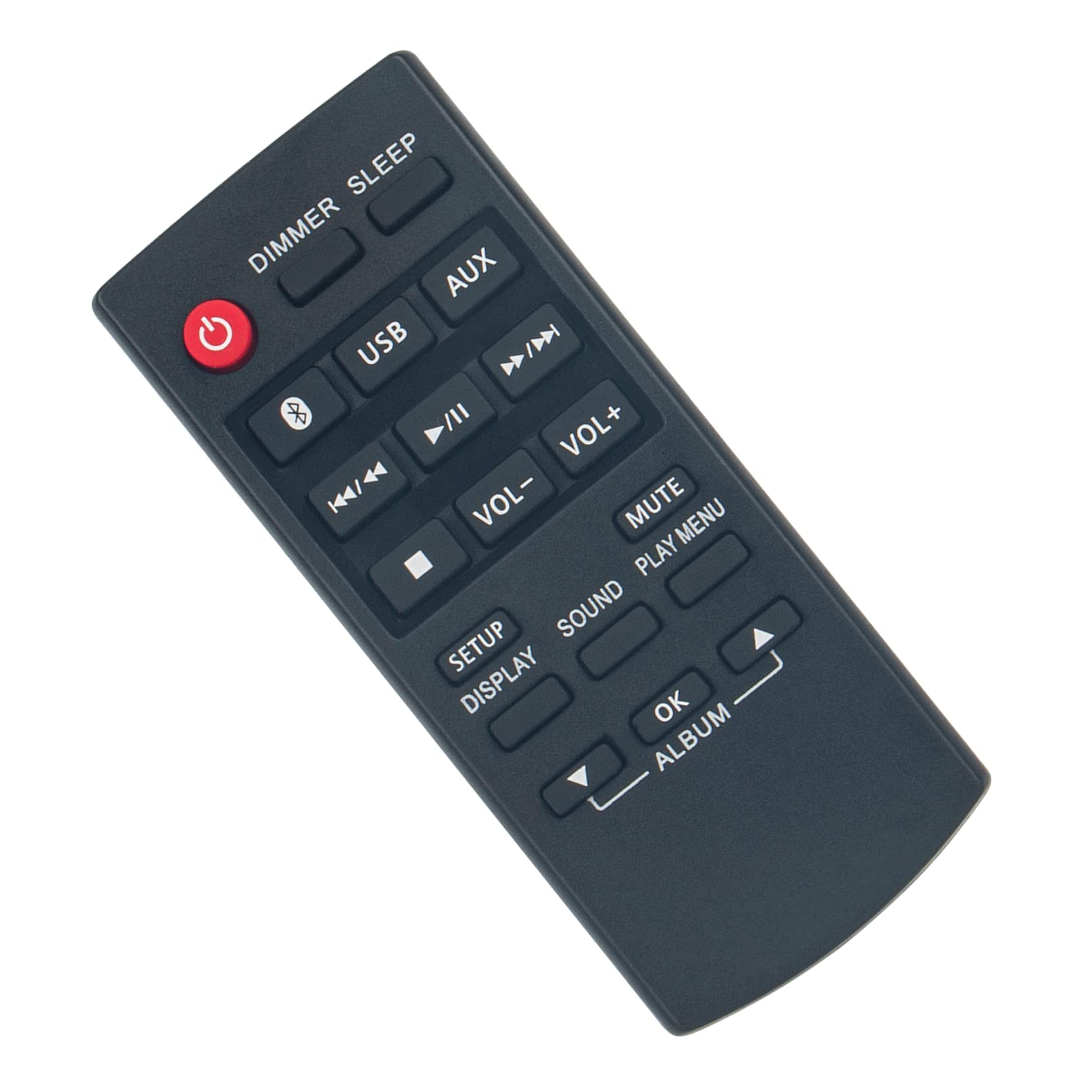 N2QAYB001000 Replacement Remote Control -VINABTY-fit for Panasonic Audio System N2QAYB001000 remote control SC-CMAX5PR-K SC-BMAX3GN-K SC-CMAX5 SC-CMAX5E-K SC-CMAX5PP-K SC-CMAX5GS-K