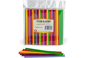 Hygloss Christmas Paper Chain Strips, Assorted Colors, 5" x 3/4", 1000 Count,...
