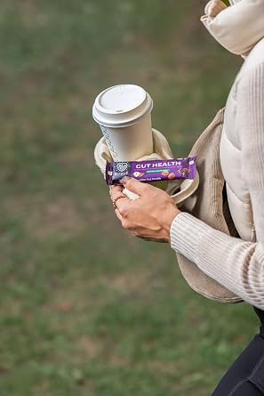Biomel Prebiotic Gut Health Bars - Natural Ingredients - High Fibre - 45% Less Sugar - 12 Bars (Chocolate Hazelnut)