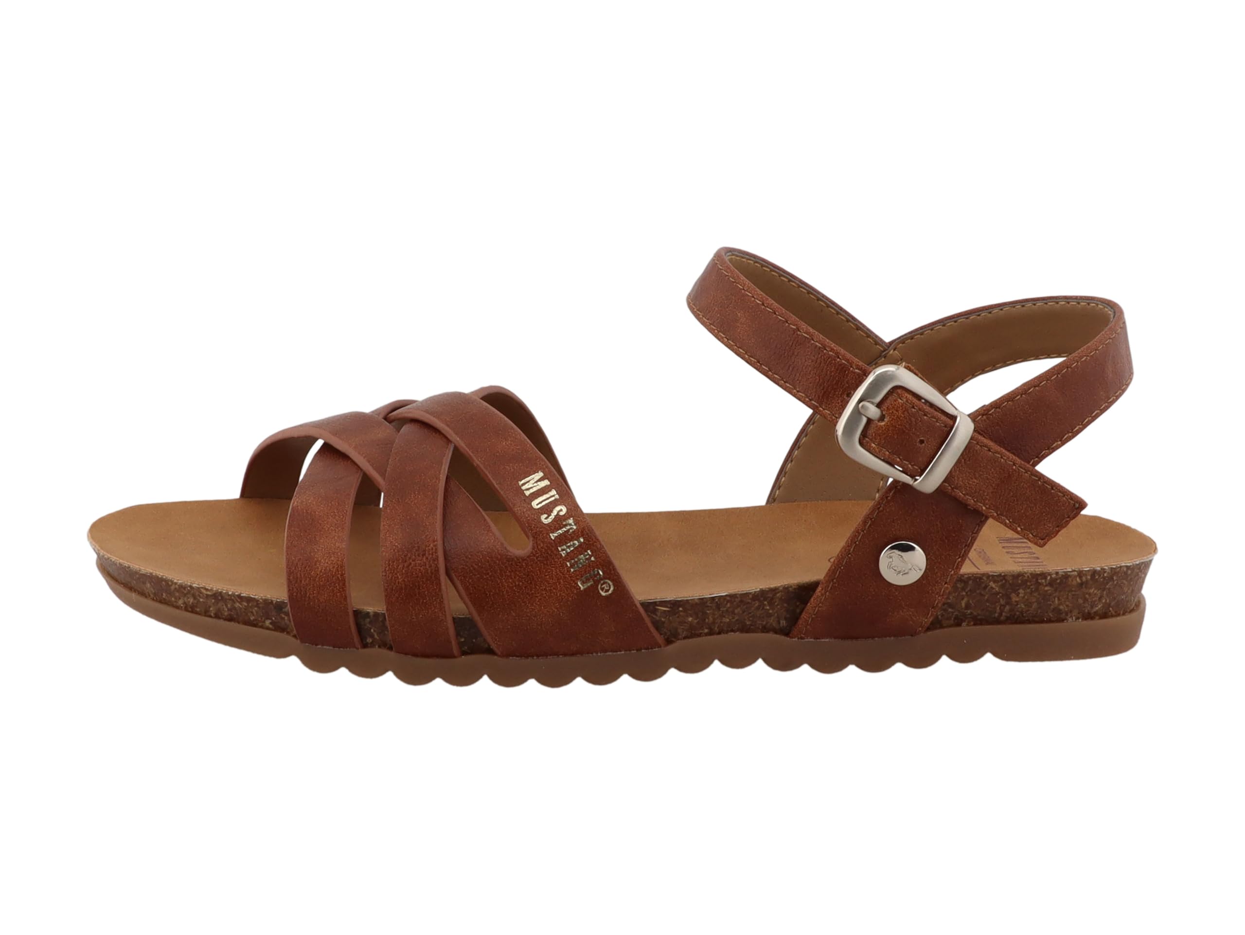 MUSTANG Damen Klassische Sandalen, Frauen Sandalen