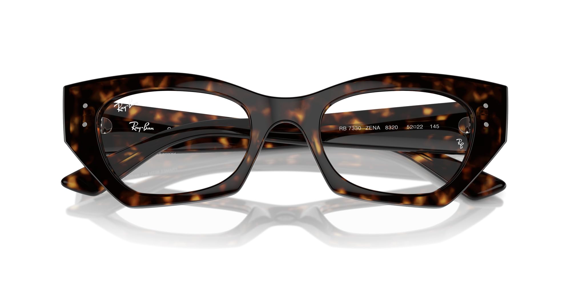Ray-Ban Montatura per occhiali da vista unisex Rx6375, lenti Havana/Demo, 52 mm, Havana/Demo Lens, 52 mm
