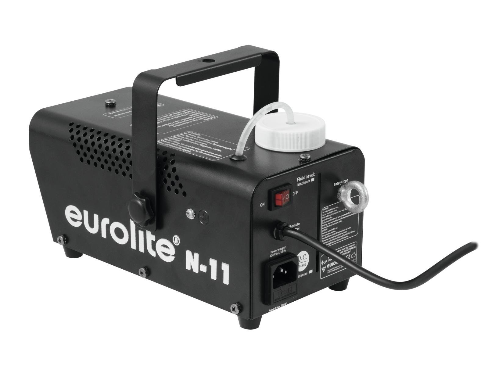 Eurolite 51701958 Eurolite N-11 - Máquina de humo + 3 LED ámbar de 1 W LED Hybrid Amber