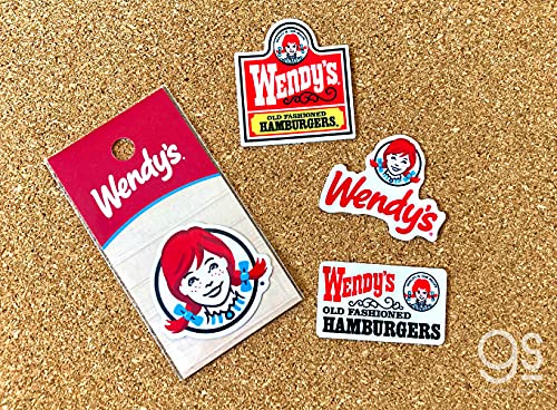 Amazon.co.jp: Wendy's Mini Sticker Vintage Wendy Character