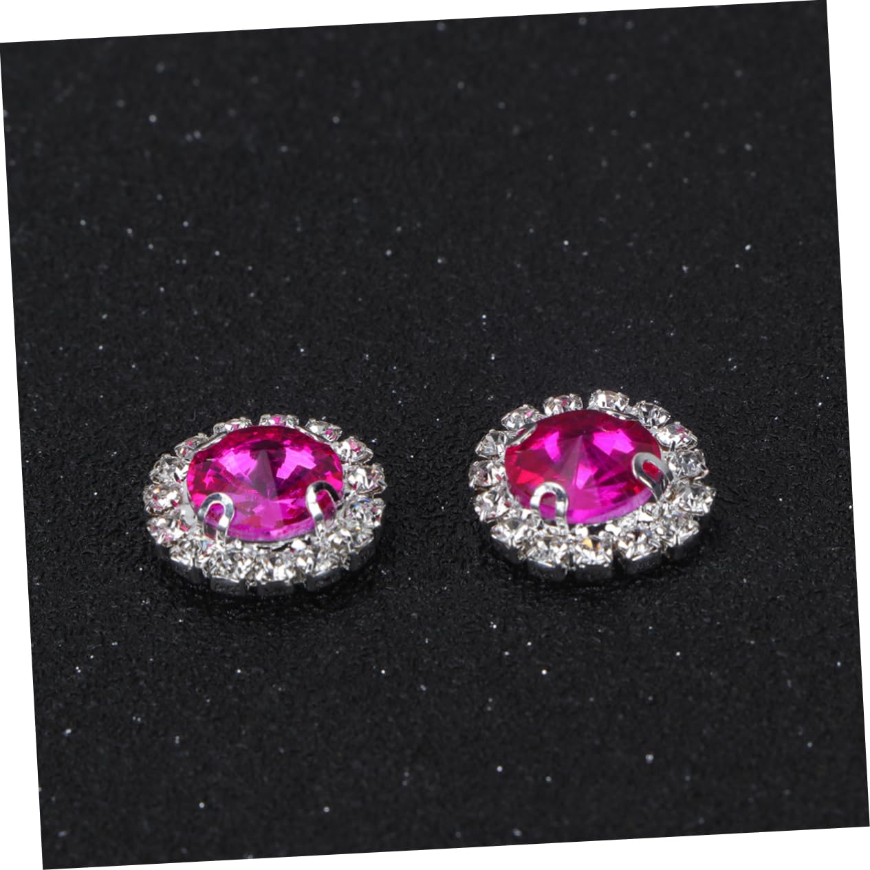 Lurrose 60stücke Farbige Flachrücken-rhinestones Für Dekorationen Kunststein Strass Für Hochzeiten Jubiläen Bastelprojekte Und Tischstreu Für Kreative Designs