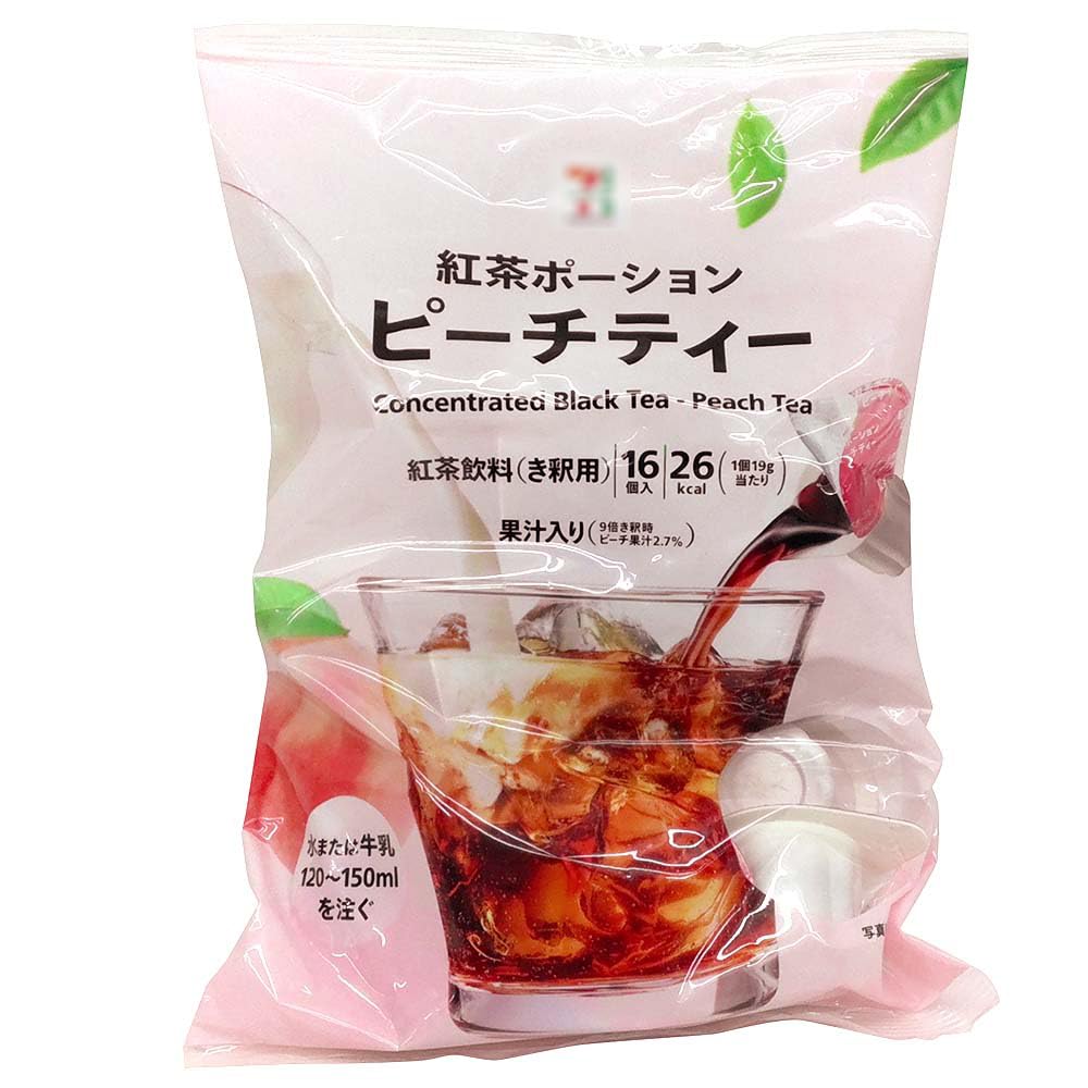 Amazon.co.jp: 【大容量】セブン プレミアム 紅茶ポーション ピーチ