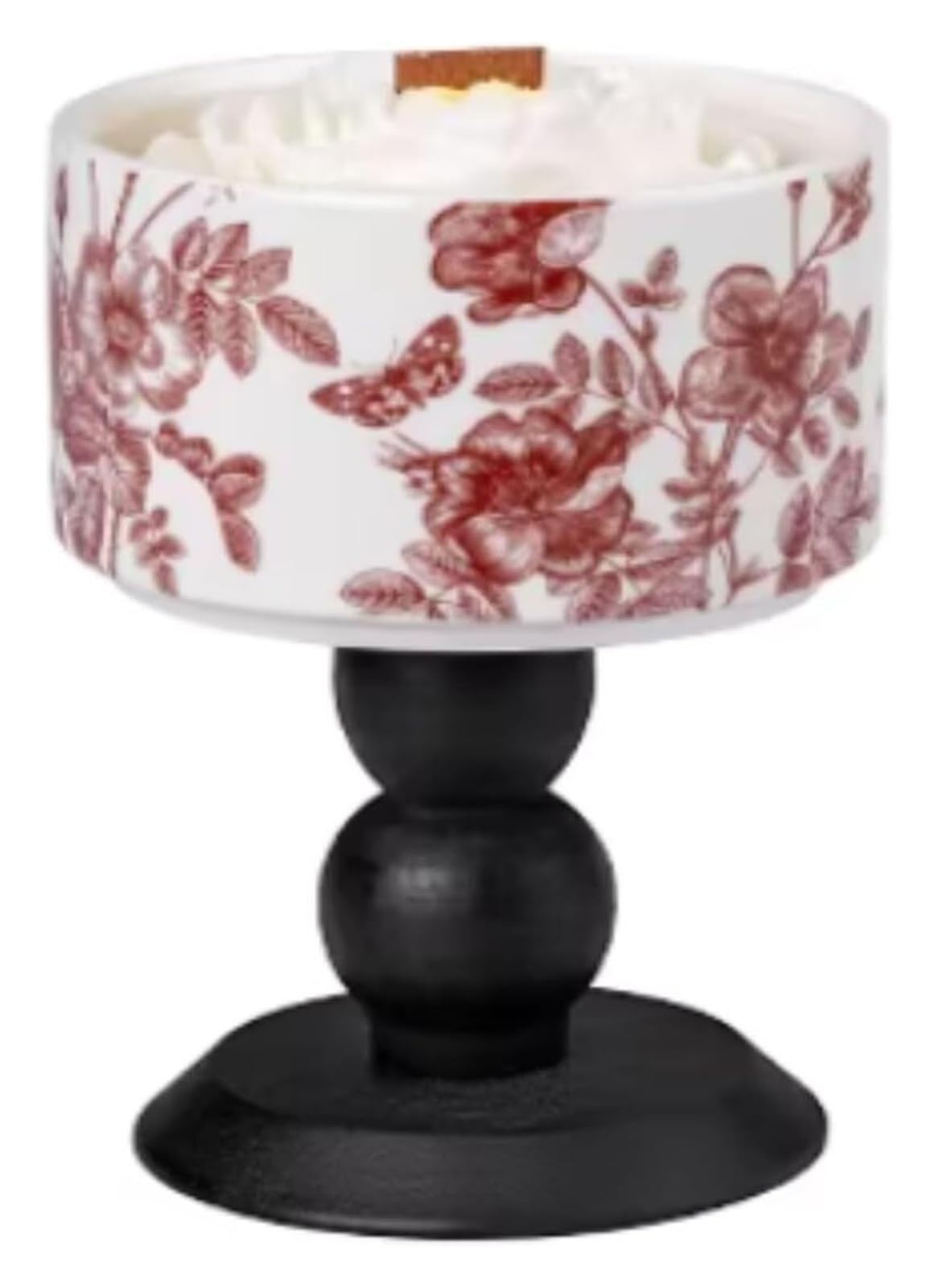 Scented Candle, Ceramic Soy Wax Candles Botanical Oils Cylinder Jar Retro-Scented Long-Lasting Multicolor(Gardenia)