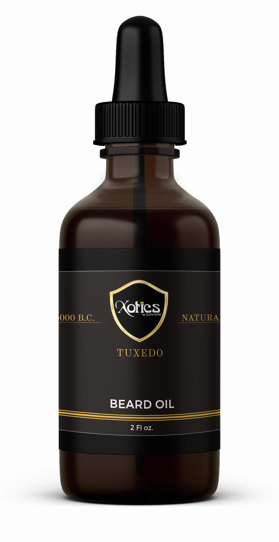 Xotics Natural Beard Growth Oil - 100% Pure Organic Beard Oil for Men, Strengthens Beard/Mustache Growth - Beard Softners, Scented Beard Oil to Make