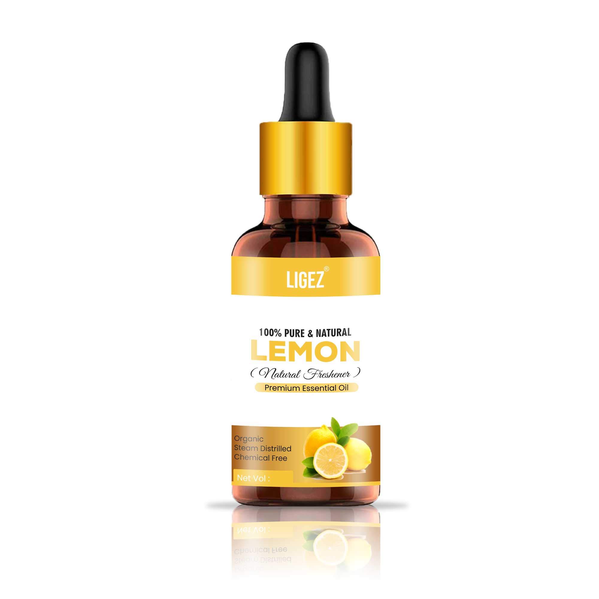 Ligez Pure Lemon Essential Oil (10ml)