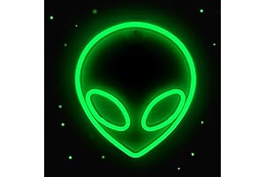Alien Neon Light Green: Unworldly Illumination for Cosmic Ambiance