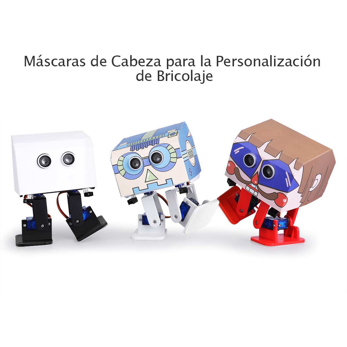 ELEGOO Penguin BOT Robot Biped Rojo Compatible con Arduino IDE | Proyecto con Tutorial de Ensamblaje, Kit Stem para Aficionados, Juguetes Stem para Niños y Adultos Versión 2.0