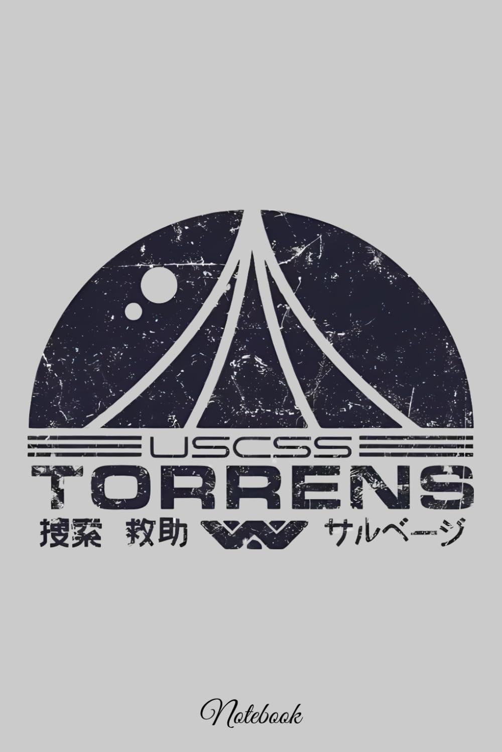 USCSS Torrens Notebook: Journal, 6x9 120 Pages, Lined College Ruled Paper, Planner, Matte Finish Cover, Diary