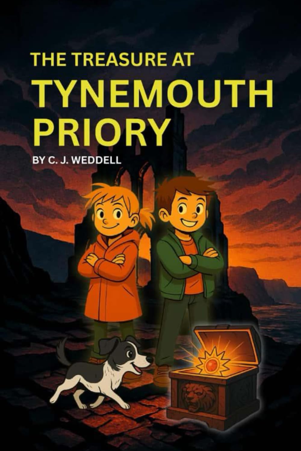 The Treasure at Tynemouth Priory: A Evelyn & Elliot Mystery: 1 (The Evelyn & Elliot Mysteries)