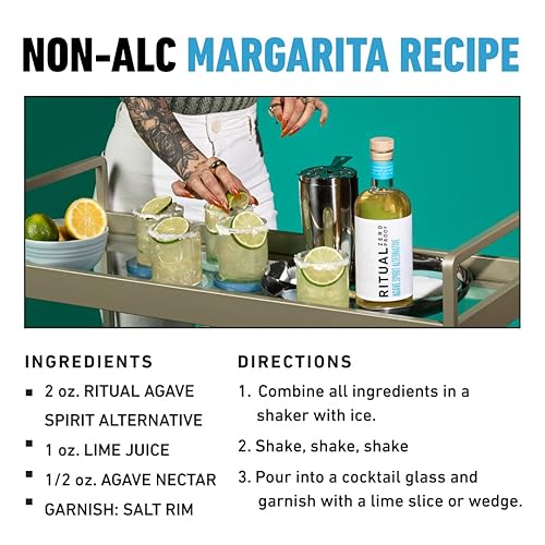 Miniatura 6 de RITUAL - Alternativa al tequila a prueba de cero, galardonado espíritu sin alcohol, 25.4 onzas líquidas (25.4 fl oz), cero calorías, fabricado de