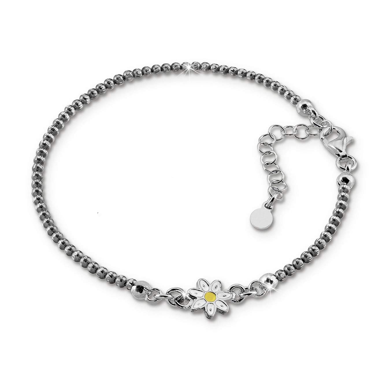 Silberdream Bracciale 18-21Cm Con Anelli Per Donna SDA1138S