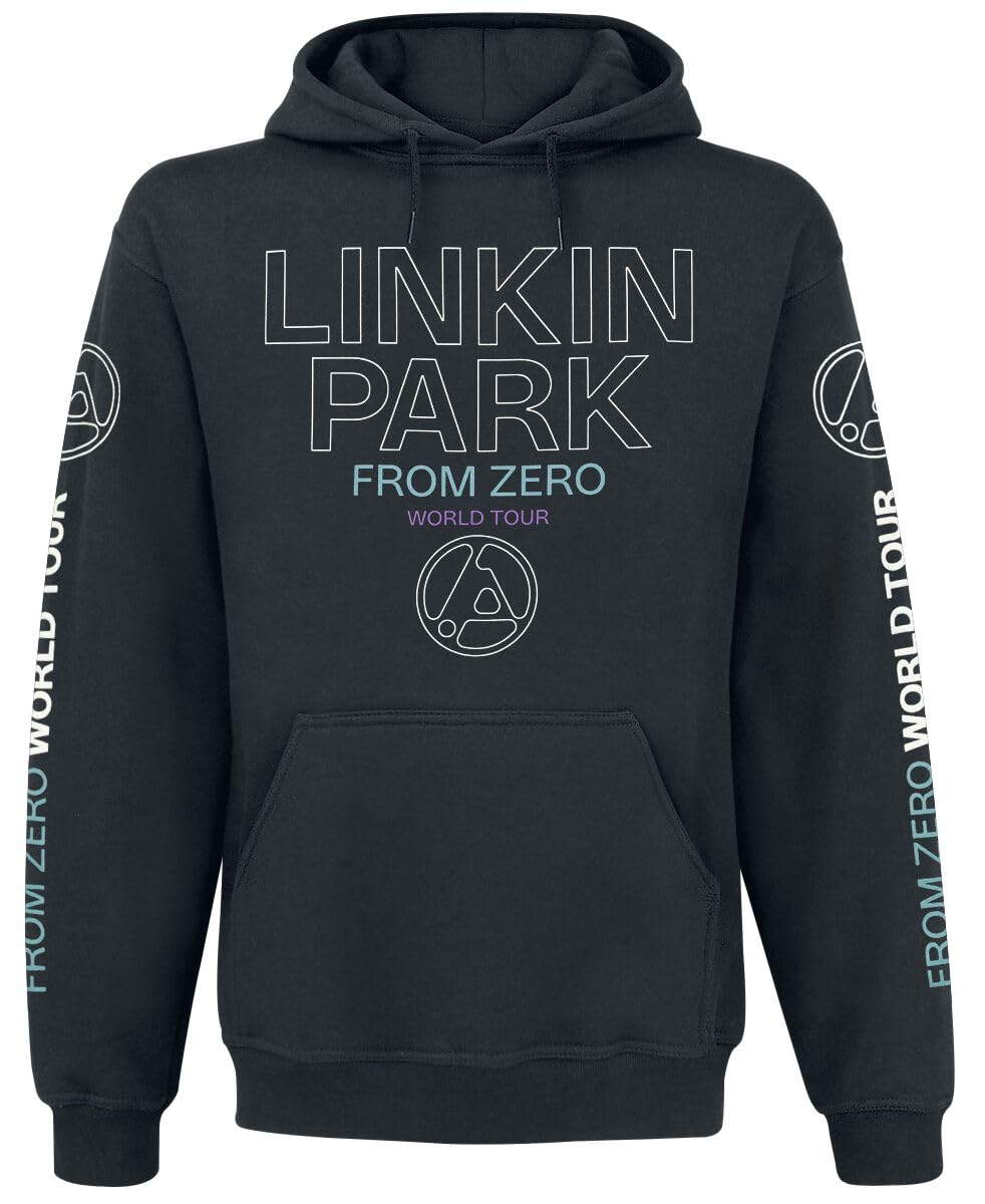 Linkin Park from Zero to World Tour Männer Kapuzenpullover schwarz