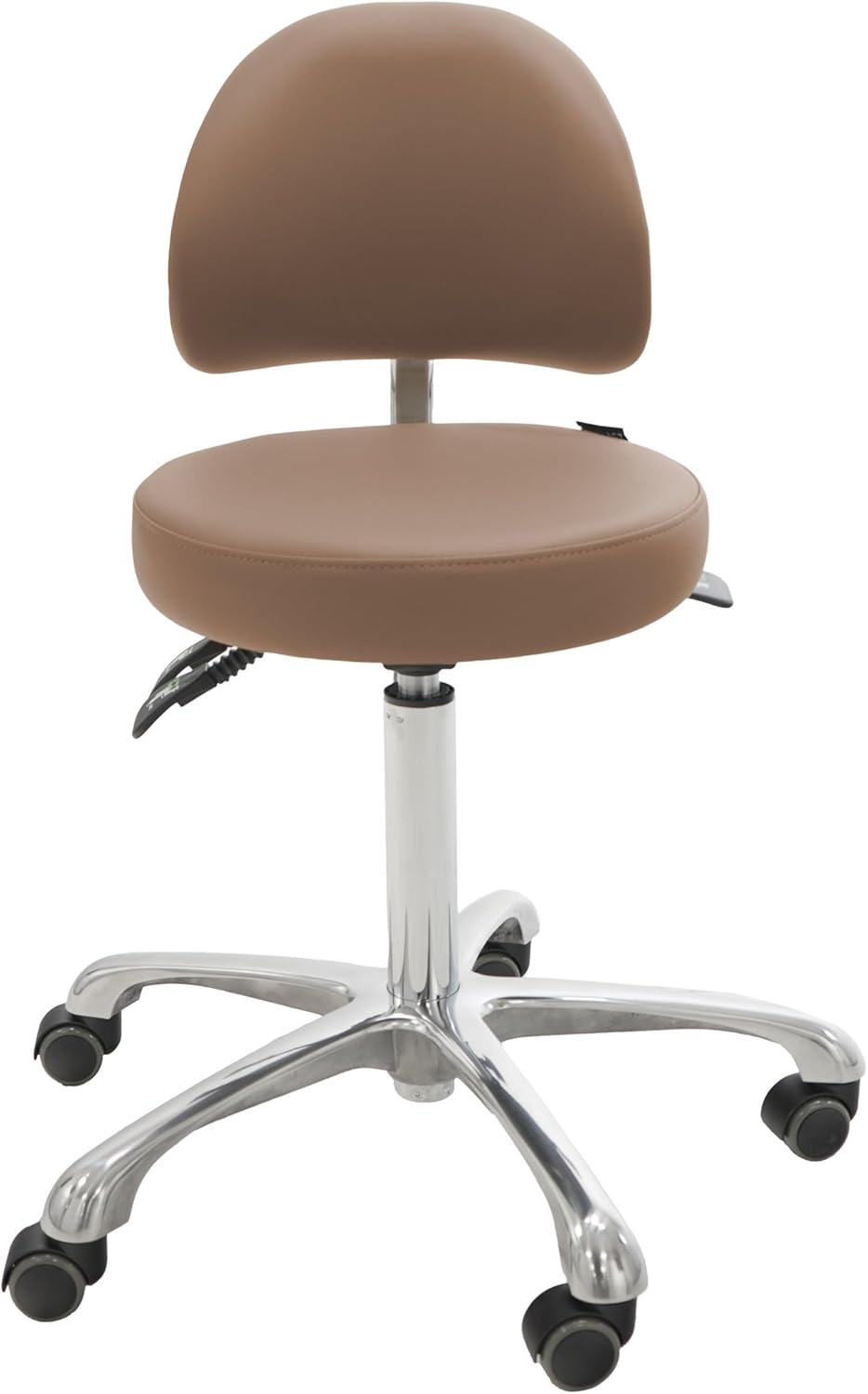 SKINACT Gold Series Esthetician/Medical/Dental Office Stool (Sand)