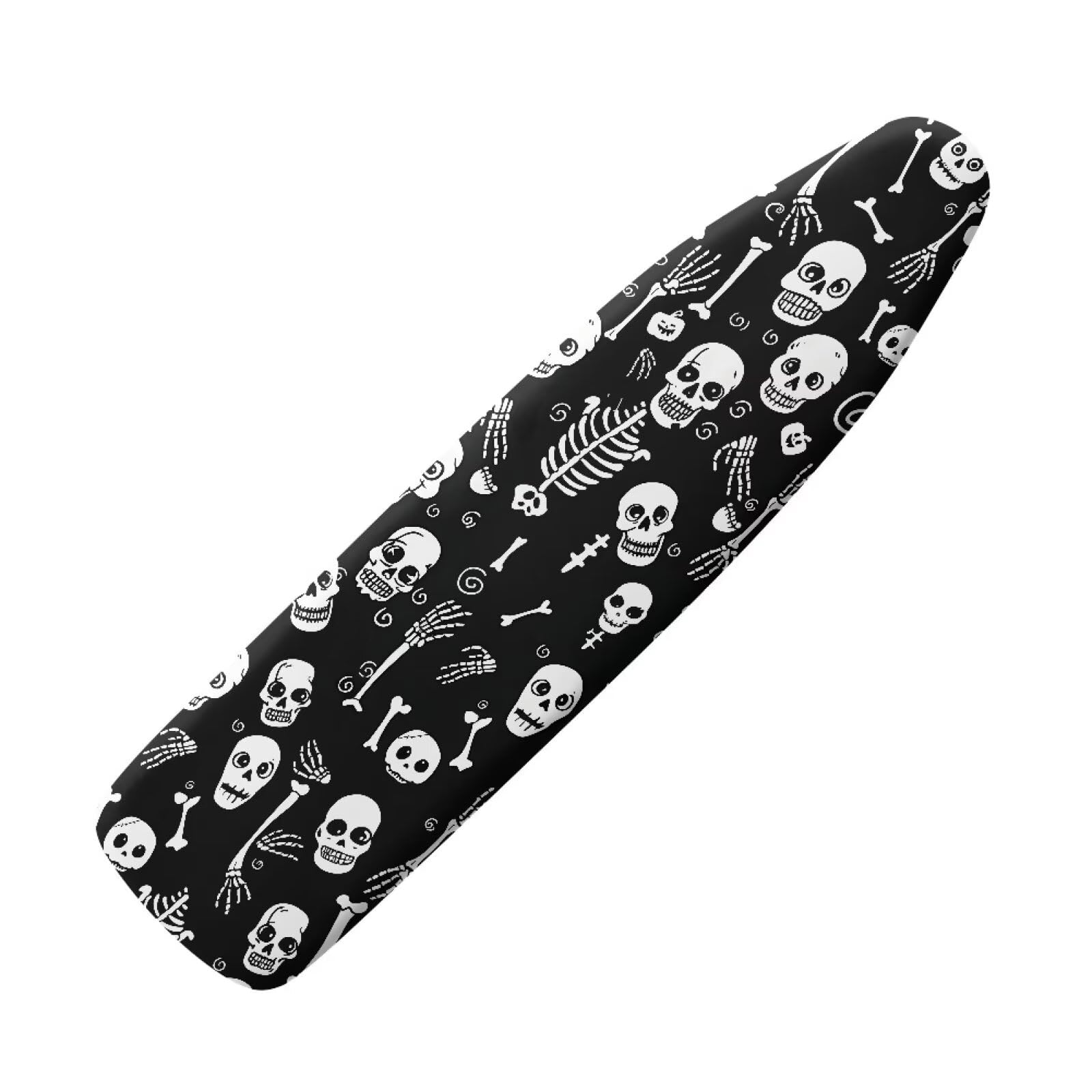 Funny Skull Funny Ironing Board Cover Standard Size Fits Most Standard Iron Boards with 100% Cotton,Easy to install