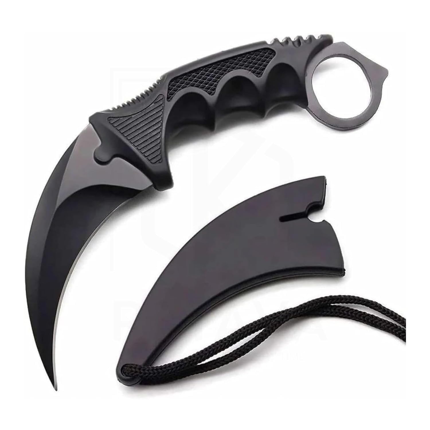 RD Multipurpose Stainless Steel Utility Knife with Protective Sheath | Sharp Blade, Anti-Slip Ergonomic Grip | Portable & Lightweight Tool for Kitchen, Home, Outdoor, Camping & Everyday Tasks