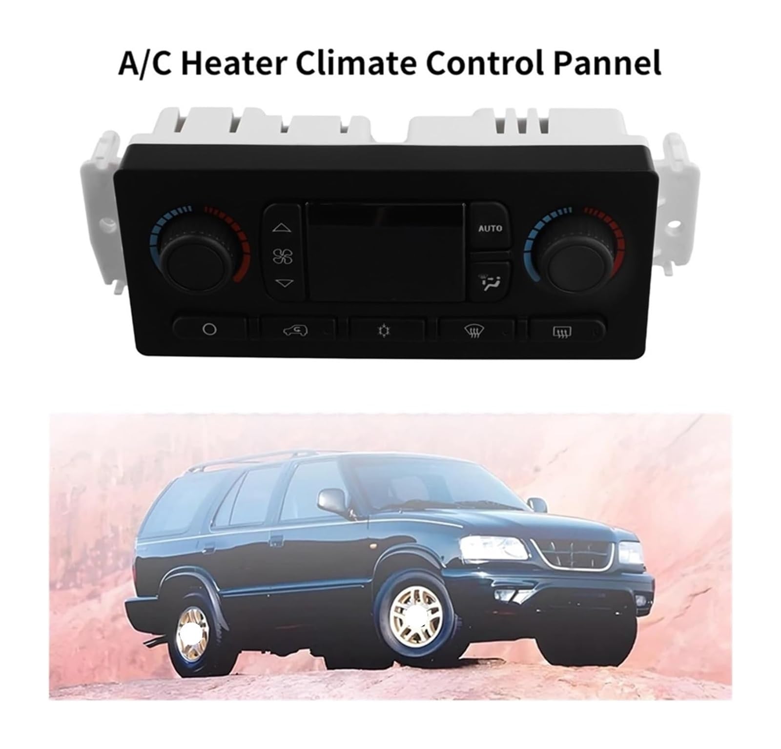 Panel Control Aire Acondicionado Para GMC Para Cadillac Para Oldsmobile 15832311 Módulo De Control Clima Panel Aire Acondicionado