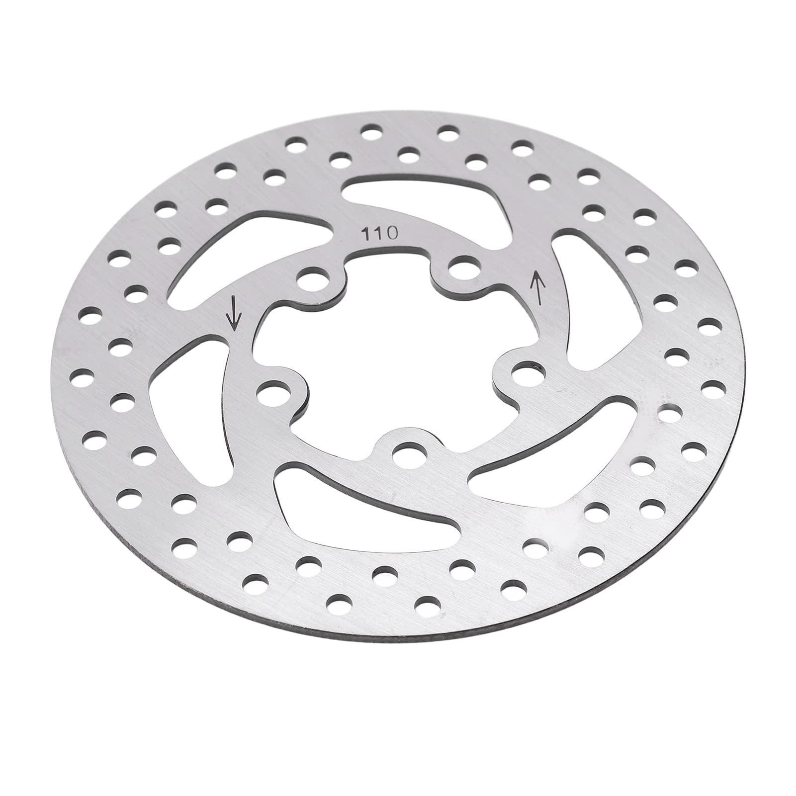 Fren 110mm Disc Brake, Wide Electric Scooter Brake Disc for Electric Scooter, Scooter Skateboard Brake Disc Rotor Pad Replacement Accessories