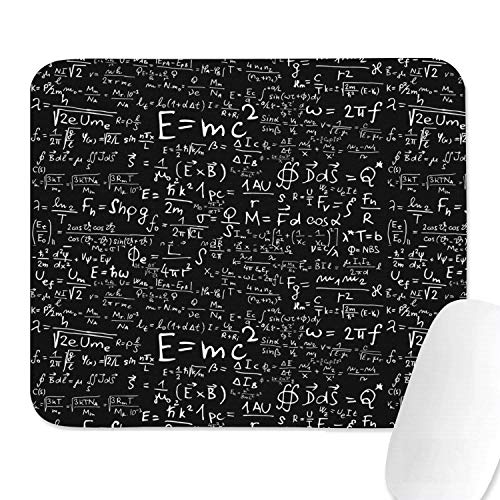 Science Physics E = MC2 White Beautiful Durable Gaming Office�������󊊂�~�߃��o�[�x�[�X�}�E�X�p�b�h