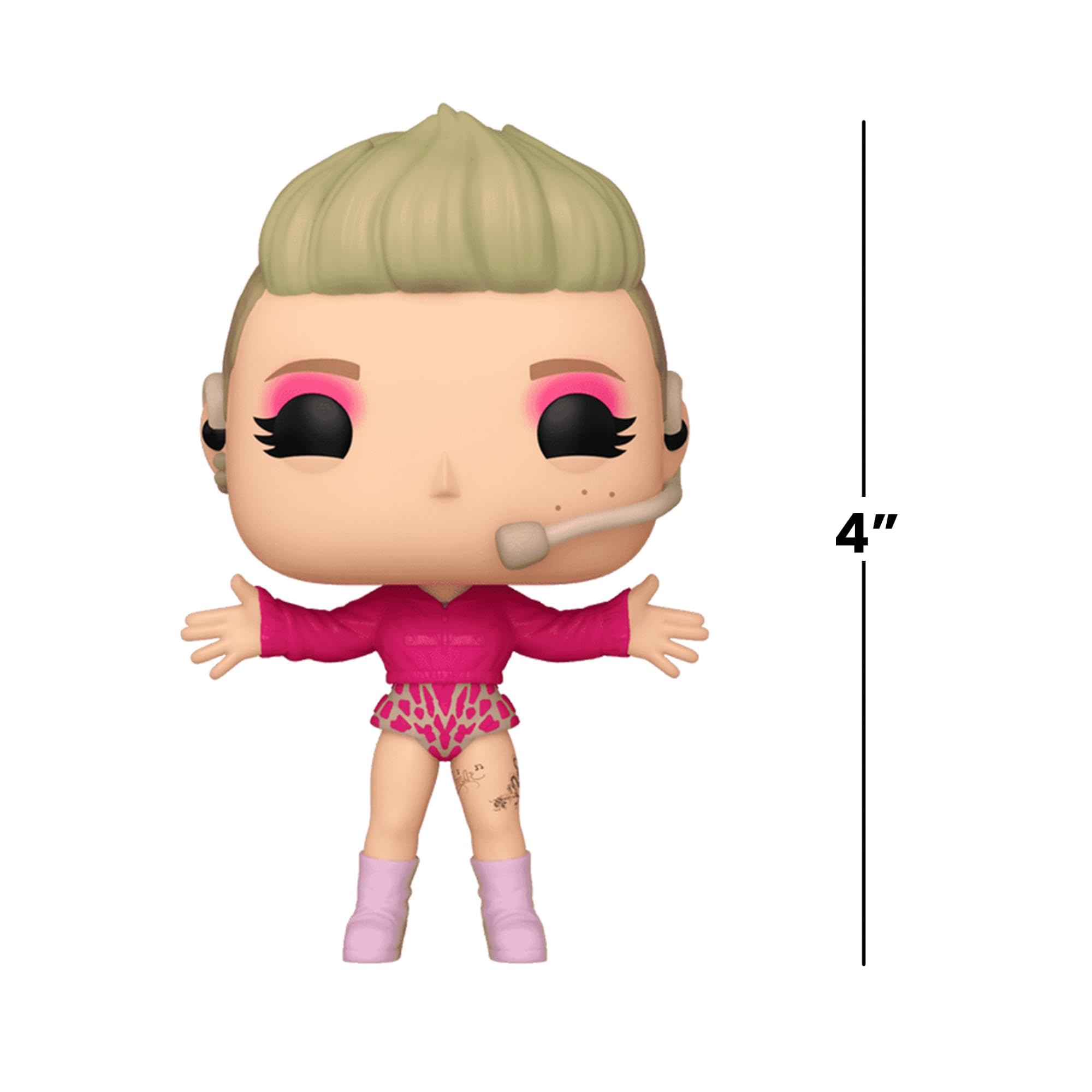 Funko Pop! Rocks: Rosa - Trustfall - P!nk - Figura de vinil