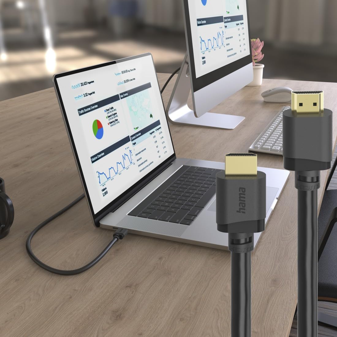 Hama Cavo HDMI 8K ultra alta velocità certificato premium