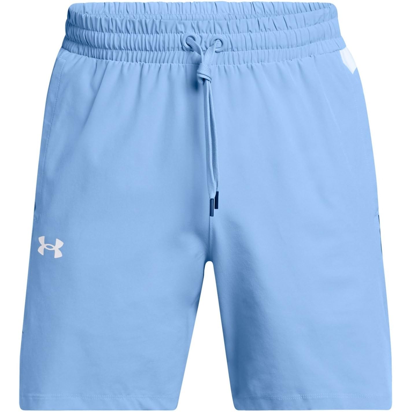 Under Armour Mens Baseline Woven Short Basketball Blue M
